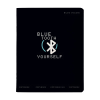 Тетрадь А5 48л кл. Альт "Life interface" софт-тач, выб.УФ-лак