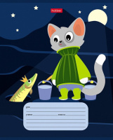 Тетрадь А5 12л кл. Hatber "КотоСказки" 5диз.в блоке, белизна 98%