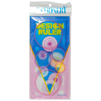 Линейка "Спирограф" 23 см
