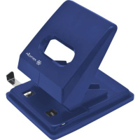 Дырокол ATTOMEX 45 лист, металл, синий