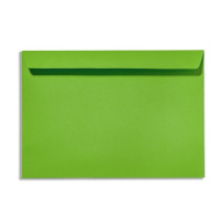 Конверт 229*324мм силик.лента, зеленый, 120гр