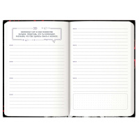 Записная книжка для мальчишек А5  64л., 7БЦ "Роботы" глянц.лам., тисн.фольгой