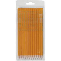 Набор карандашей 12 шт, "1696", 2H-2B, заточен., ПВХ уп., европодвес