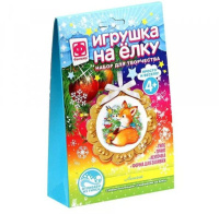 Игрушка из гипса "Лисичка" 4+