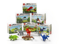 Конструктор пластм. Balody "Динозавры" ассорти