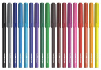 Фломастеры  18цв "Erich Krause. Basic", вент.колпачок, блистер