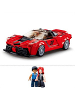 Конструктор пластм. Sluban "Гоночный автомобиль-1" 262 дет.