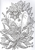 Раскраска "Раскраска антистресс. Будь в тренде. На изи" А4 48стр.