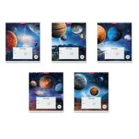 Тетрадь А5 18л кл.  "Космос"