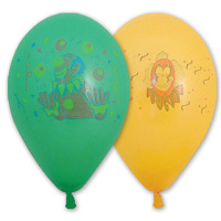 Шар с рисунком 12"  Ассорти 30 см 100  шт. в уп.