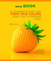 Тетрадь А5 48л кл. ПЗБМ "Не жёлтая пресса" выб.твин УФ лак, конгрев, микс, белизна 100%