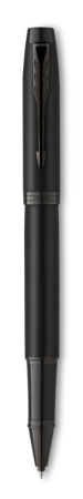 Parker IM  Achromatic Роллер  Matt Black  F сталь нержавеющая LR