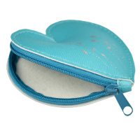 Кошелек для банкнот и монет Феникс+ "Сердце 2" 9*9см, кожзам., молния