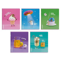 Тетрадь А5 48л кл. Феникс+ "Вкусная фантазия", выб.твин лак