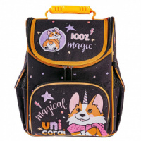 Ранец школьный 32*26*13см Hatber BALANCE "Волшебник Корги" полиэстер
