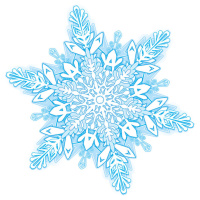 Украшение на скотче 24*24см "Снежинка"