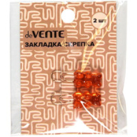 Закладка-скрепка "Teddy bear" метал. 36*10 мм ,  2шт.в уп., ассорти