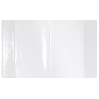 Набор обложек для тетрадей и дневн. (210*355) ПВХ 110мкм прозр. 10шт/уп