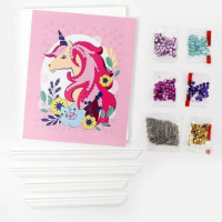 Картина из пайеток 20*25см "Единорог"