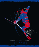 Тетрадь А5 48л кл. ПЗБМ "Наши победы" мат.лам., брайль, белизна 100%