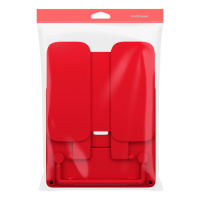 Подставка для книг пластиковая Classic, красная