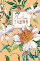 Открытка А5 "С Днем Рождения"