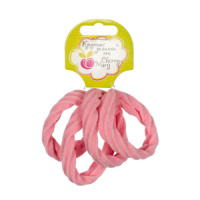 Набор резинок для волос "CHERRY MARY"  4шт , розовый