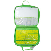 Папка д/труда A4 (335*260*60) 1отд. с ручками, ткань "Рыжие котики"