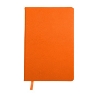 Ежедневник недат. А5 136л., тв.пер., иск.кожа "Loft. Оранжевый" ляссе