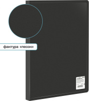 Папка файл А4 100лист 0,70мм черная