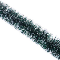 Мишура d=  9см, 2м, ПВХ, зеленая