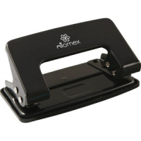 Дырокол ATTOMEX 10 лист, металл, черный