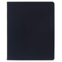 Тетрадь А5 48л кл. Hatber "SoloMatte. Черный бархат" запечат.тит.лист, софт-тач