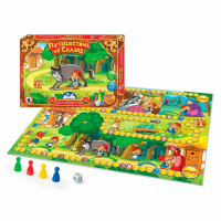 Игра с фишками 300*420 мм "Красная шапочка" в пакете 3+