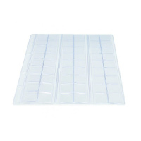 Лист д/монет  (207*250мм) ПВХ 180 мкм на 54 ячеек