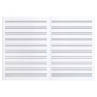 Тетрадь для нот А4 32л., вертик., скоба "В вихре мелодии"