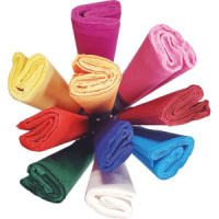 Бумага подел. 50*250 32 г/м рулон   креп ассорти