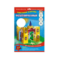 Картон цв. фольгинир. А4  5цв.  5л., пл. 265 гр/м2