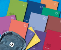 Тетрадь предметная А5 Информатика 48л., кл., софт тач, брайль