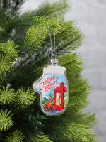 Украшение с предсказаниями Варежка "Зимняя ночь"