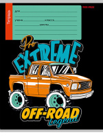 Тетрадь А5 12л косая лин. с доп.горизонт.лин. Проф-Пресс "Микс" 5диз.в сп.,белизна 100%