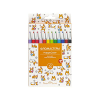 Фломастеры  12цв "BV. Happycolor"