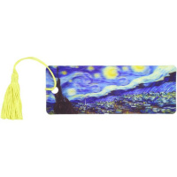 Закладка пластиковая 3D Ассорти с линейкой и табл. умножения