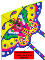 Воздушный змей "Бабочка" 85*85см