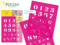 Трафарет "Цифры" гибкий пластик