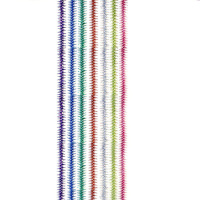 Мишура d=50мм, 2м "Пушок" цвет ассорти