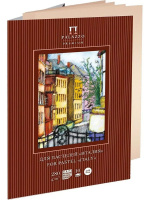 Папка для пастели  А4 10л "Палаццо. Италия" сл.кость