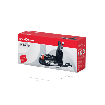 Настольный органайзер ЕК "ГАРМОНИЯ" черный