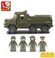 Конструктор пластм. Sluban "Армия.На фронт" 230 дет