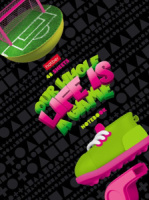 Блокнот А6 7БЦ  48л "Жизнь-игра" кл., глянц.лам.